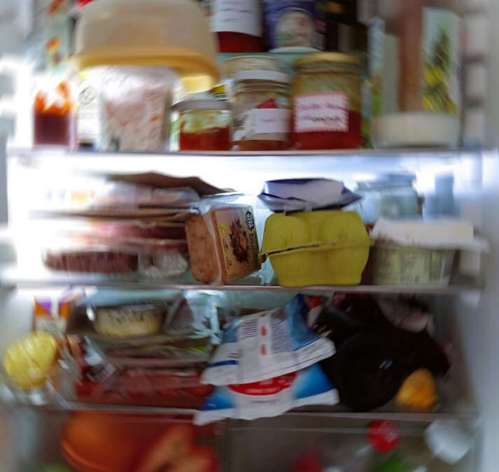 Unser Essen Kühlschrank