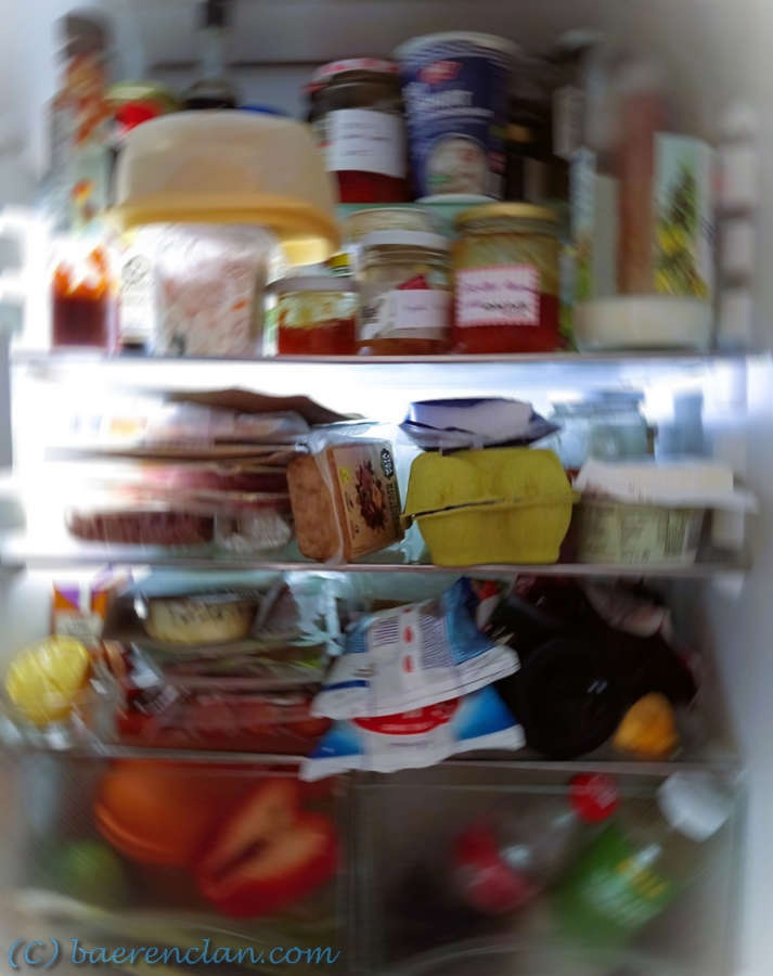 Unser Essen Kühlschrank